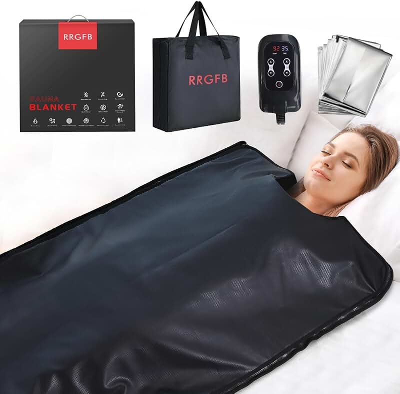Far Infrared Sauna Blanket for Detox & Weight Loss
