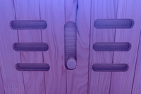 2 Person Infrared Sauna With Red Light Therapy