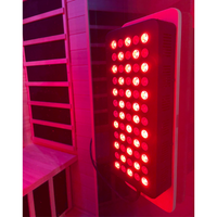 2 Person Infrared Sauna With Red Light Therapy