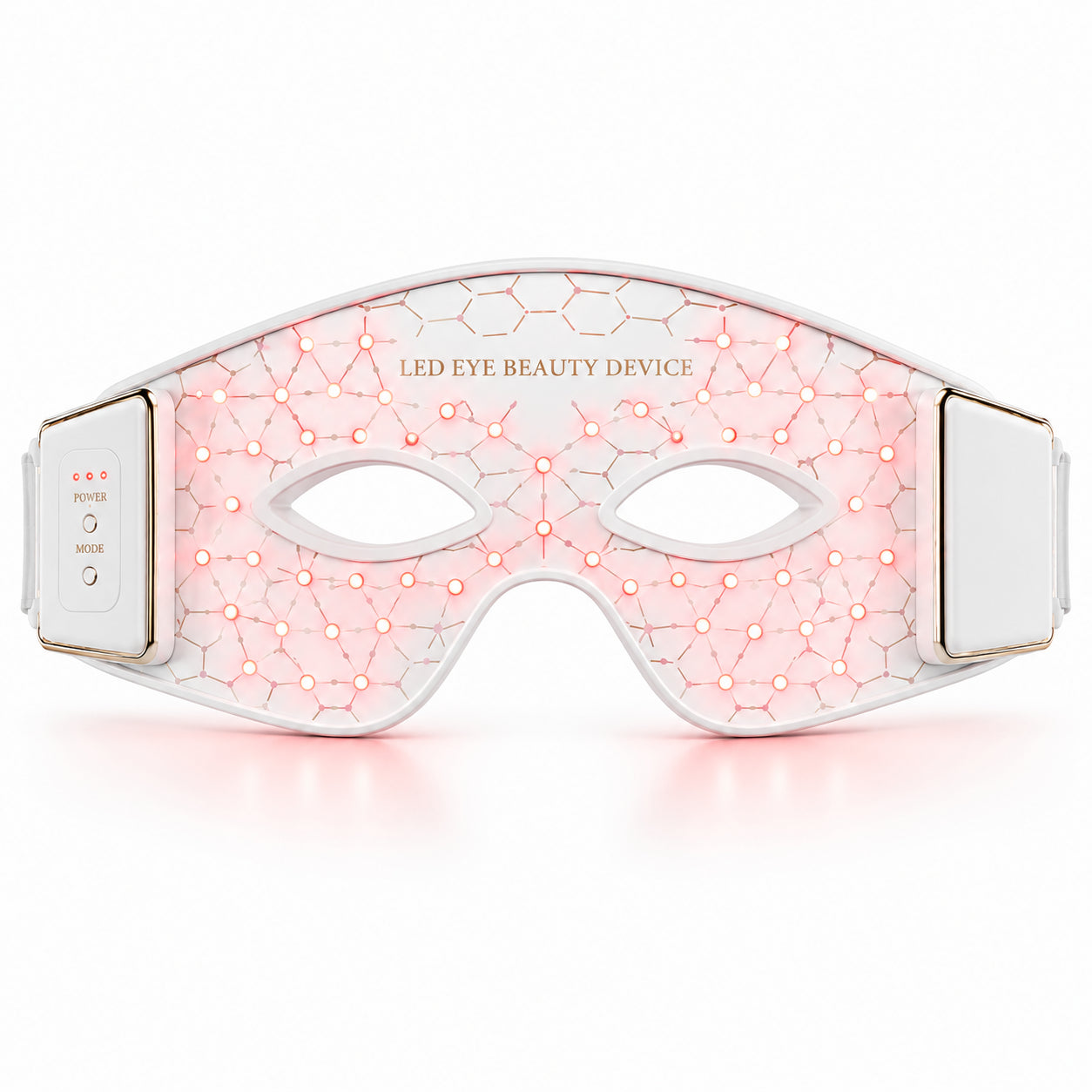 LED Red Light Therapy Eye Mask with 630nm & 850nm Light – Rechargeable Eye Care Device