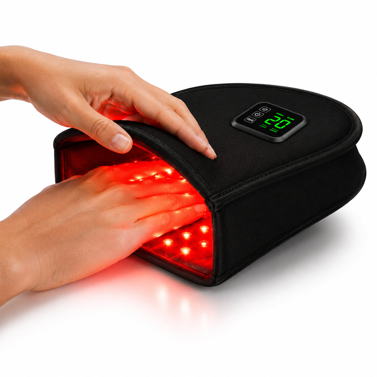 LED Red Light Therapy Glove with 660nm & 850nm Light – USB Hand & Wrist Care Device